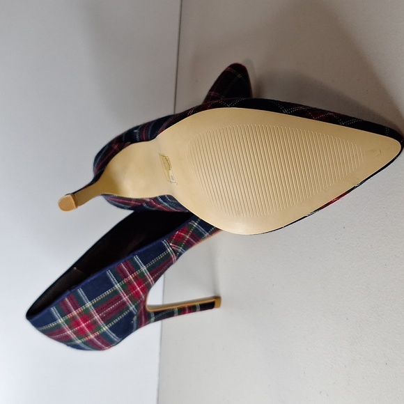 #ADM Attitude heels plaid sz 8m - Picture 5 of 10